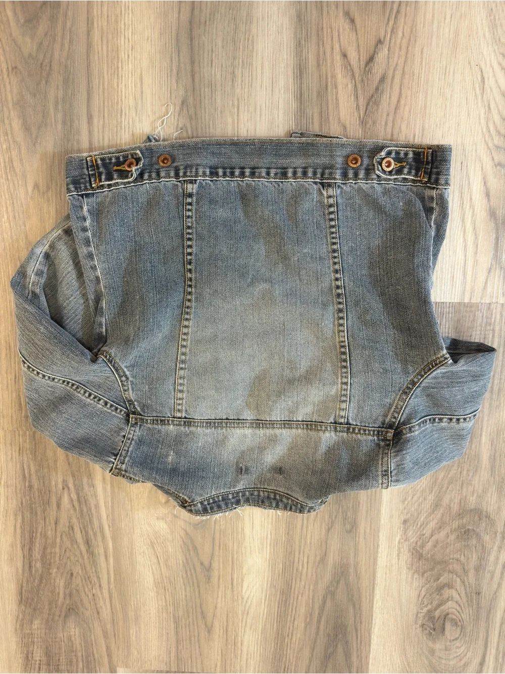 Old Navy vintage styled Light Blue Denim Jean Jacket for Kids